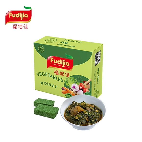 Cubo di brodo vegetale